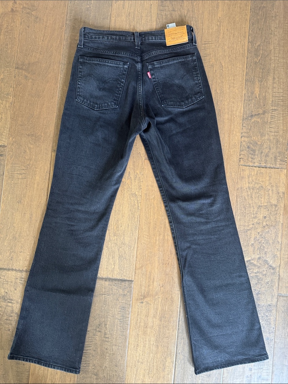 Levi’s Wedgie Bootcut Black size 26 - Picture 3 of 4